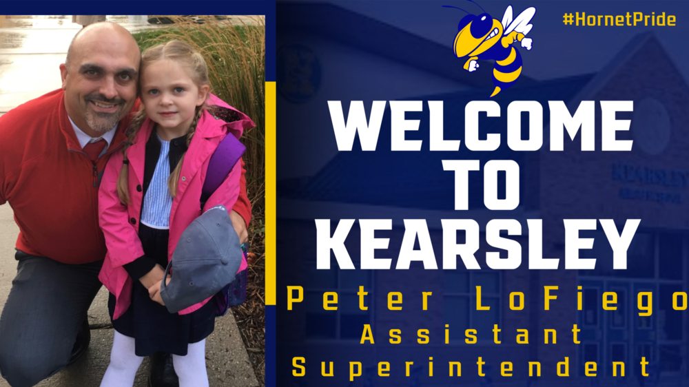 Welcome Pete LoFiego Assistannt Superinendent