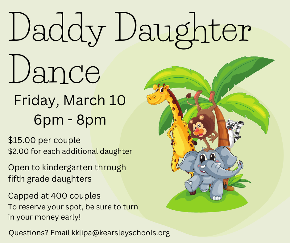 Daddy Daughter Dance 2023 Kearsley Community Schools