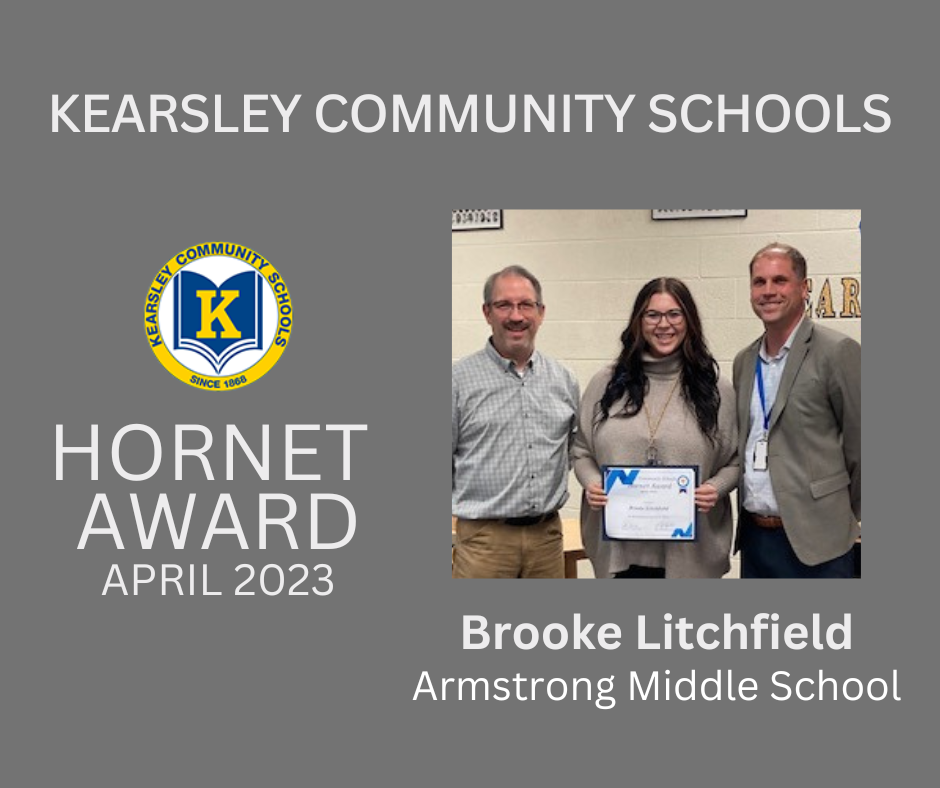 Brooke Litchfield Hornet Awards Winner