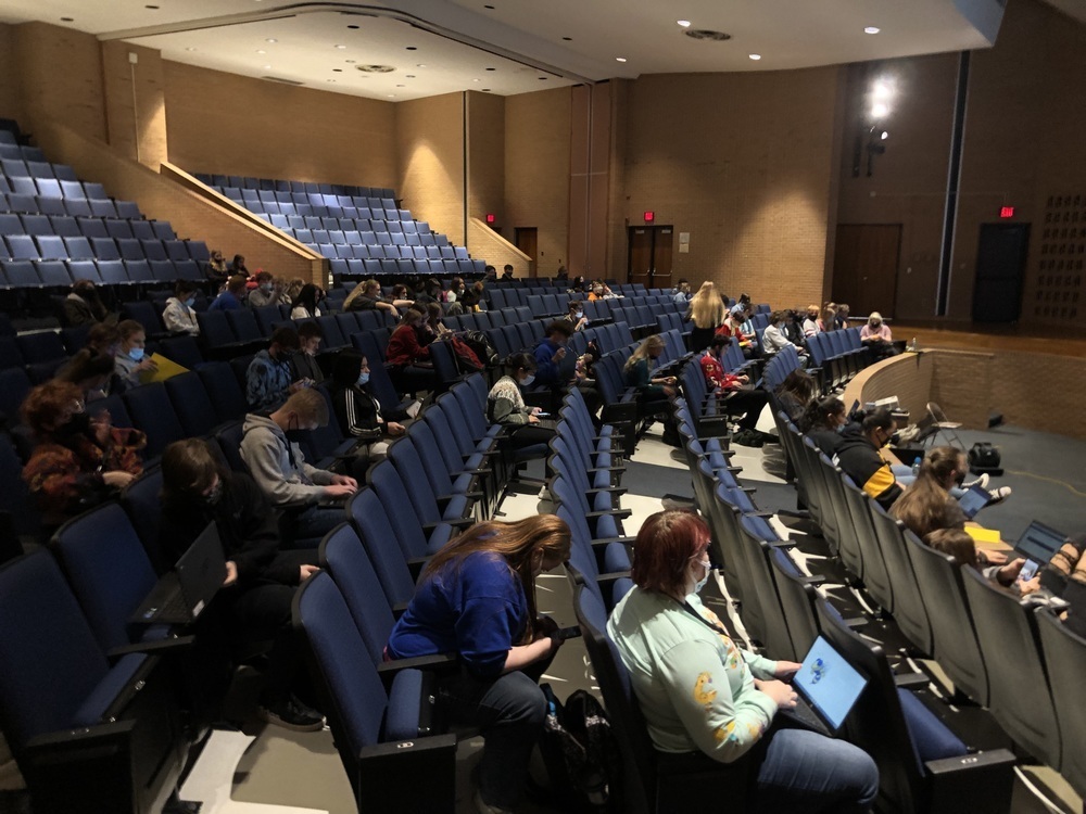 people in auditorium