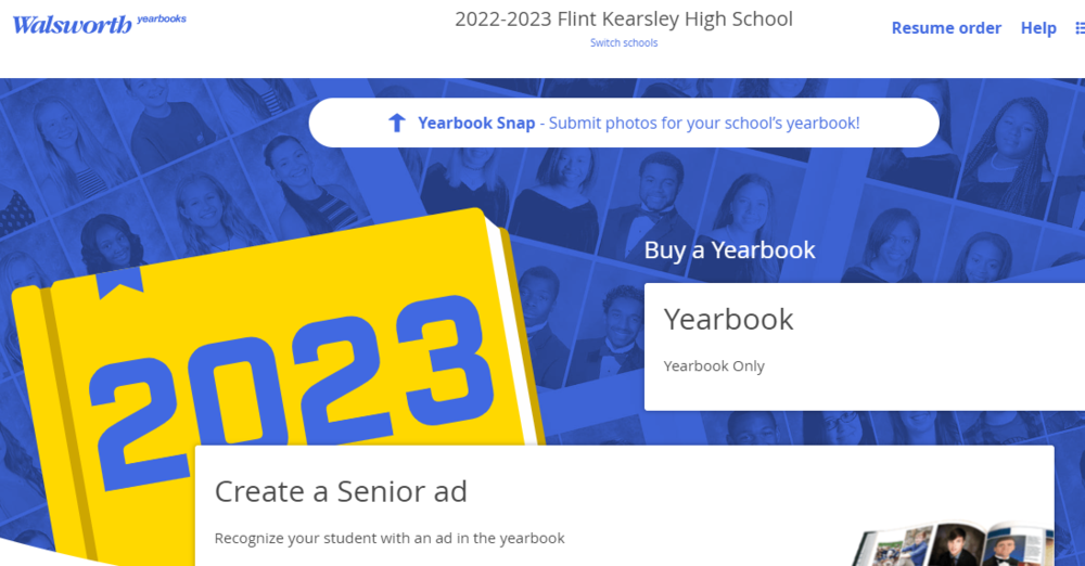 Purchase a Senior Yearbook Ad