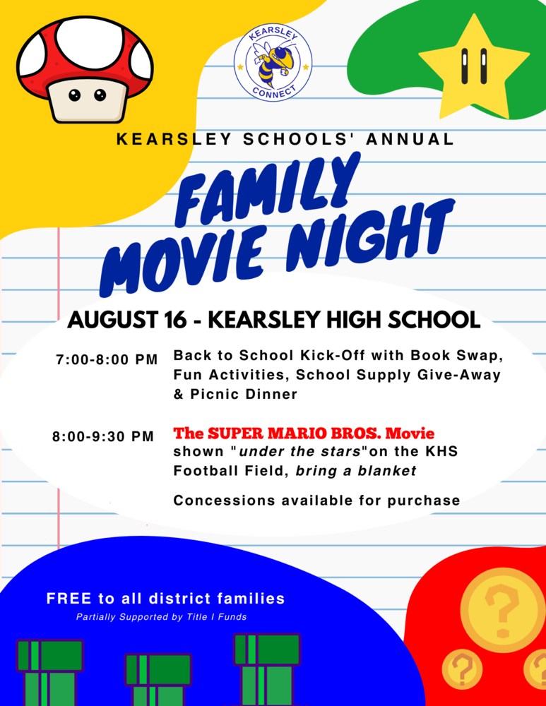 Family Movie Night Aug. 16, 2023