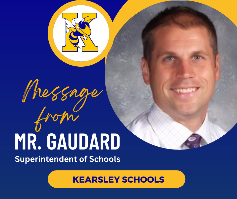 Message from Mr. Gaudard