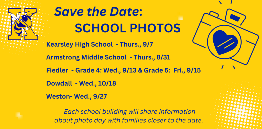 School Photo Dates