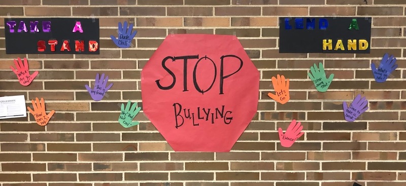 Support for no bullying and no name calling week.